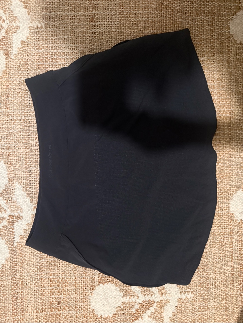 Outdoor Voices Black One-Piece Swimsuit Size XS Like New